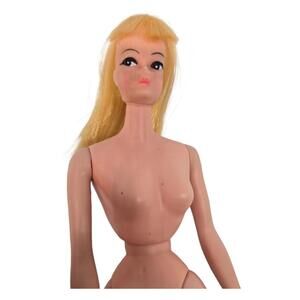 Peggy Ann Vintage Barbie Clone Bild Lilli Lemon Yellow Blonde TNT Doll